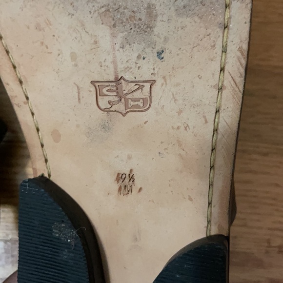 Black Cole Haan men’s sandals 9 1/2! No box - Picture 2 of 3